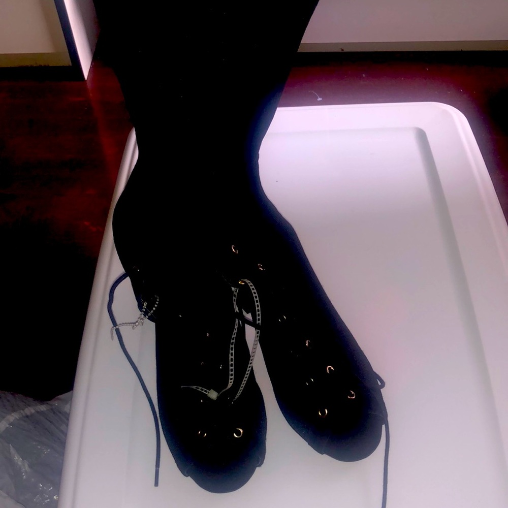 Black boots